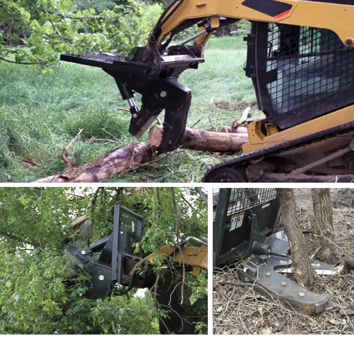 Triple S Power Tree Shear Skid Steer Attachment