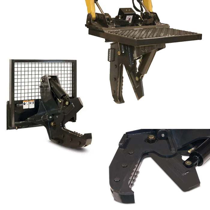 Triple S Power Tree Shear Skid Steer Attachment