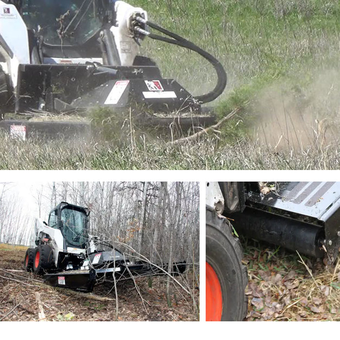 66" Triple S Power Mower / Brush Cutter Skid Steer Attachment