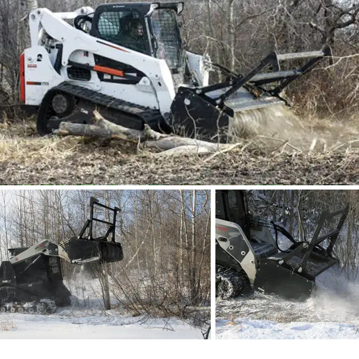 Triple S Power Forestry Mulcher Skid Steer Attachment