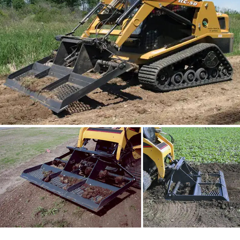 Triple S Power Land Planer Skid Steer Attachment — Triple S Products