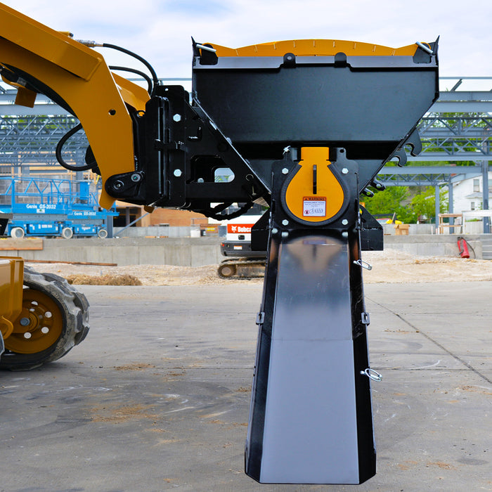 Mega Mixer Auger Bucket Skid Steer Attachment