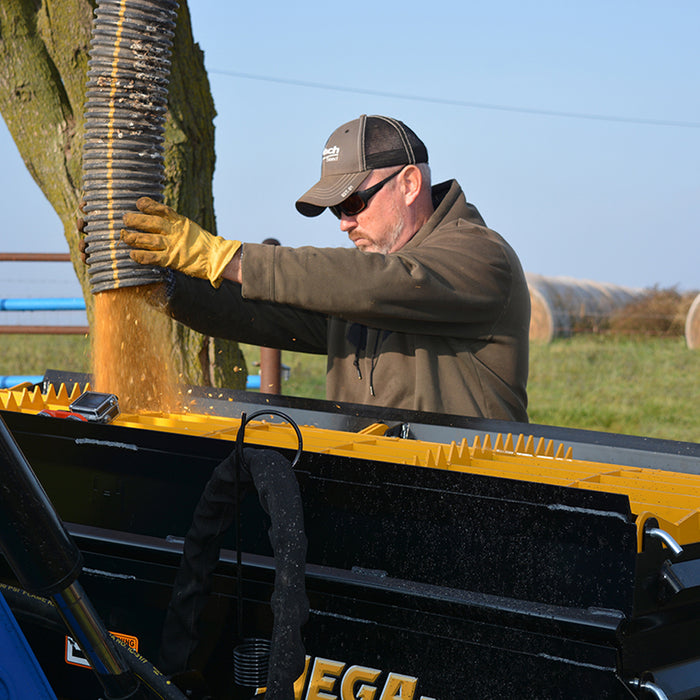 Mega Mixer Auger Bucket Skid Steer Attachment