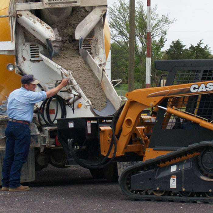 Power Auger Bucket Skid Steer Attachment