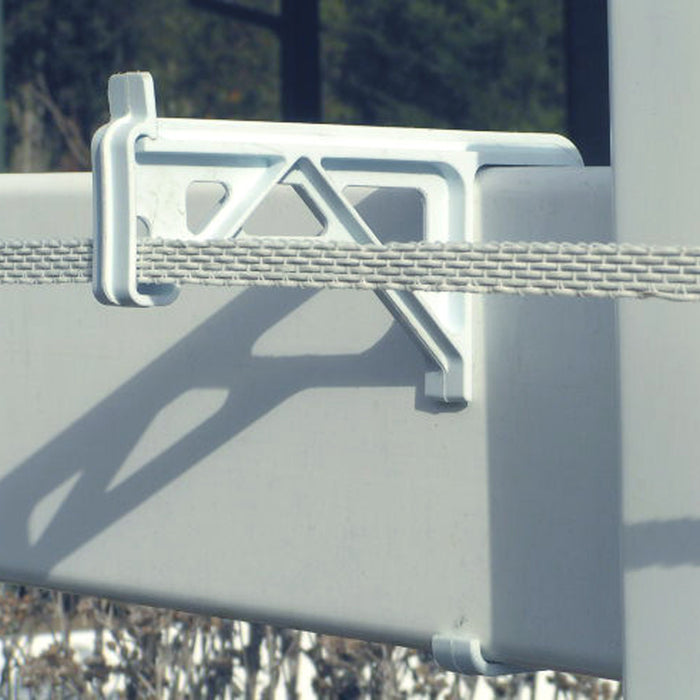 Screwless Electric Fence Insulator for Vinyl Ranch Rail