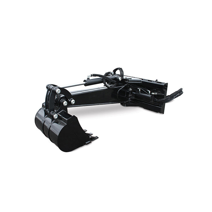 Triple S Side Swing Backhoe Skid Steer Attachment - 72" Digging Depth