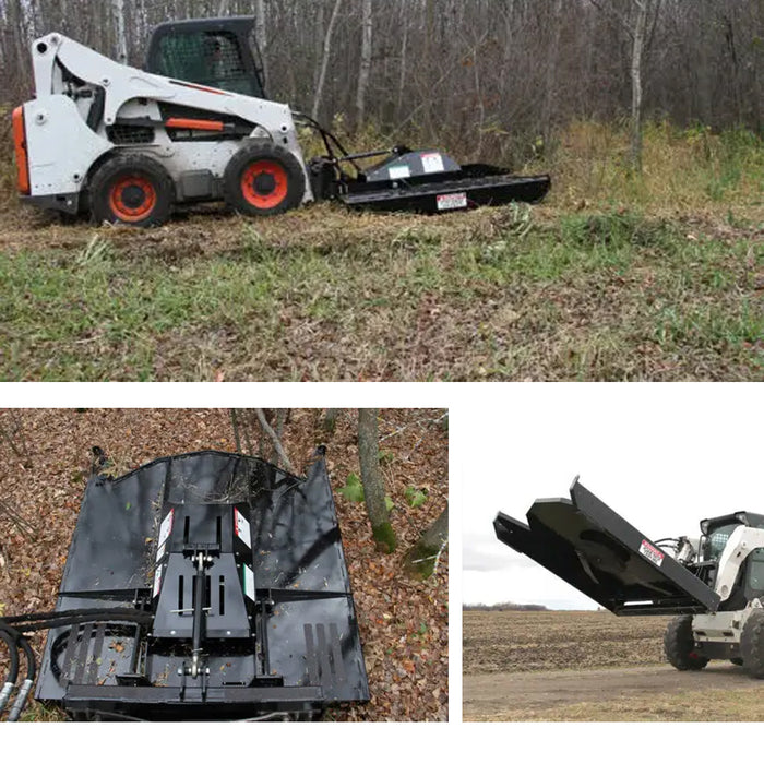 72" Triple S Power Mower / Brush Cutter Skid Steer Attachment