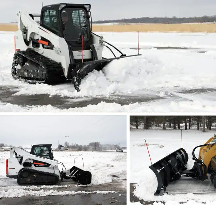 108" Triple S Light Material Snow Blade Skid Steer Attachment