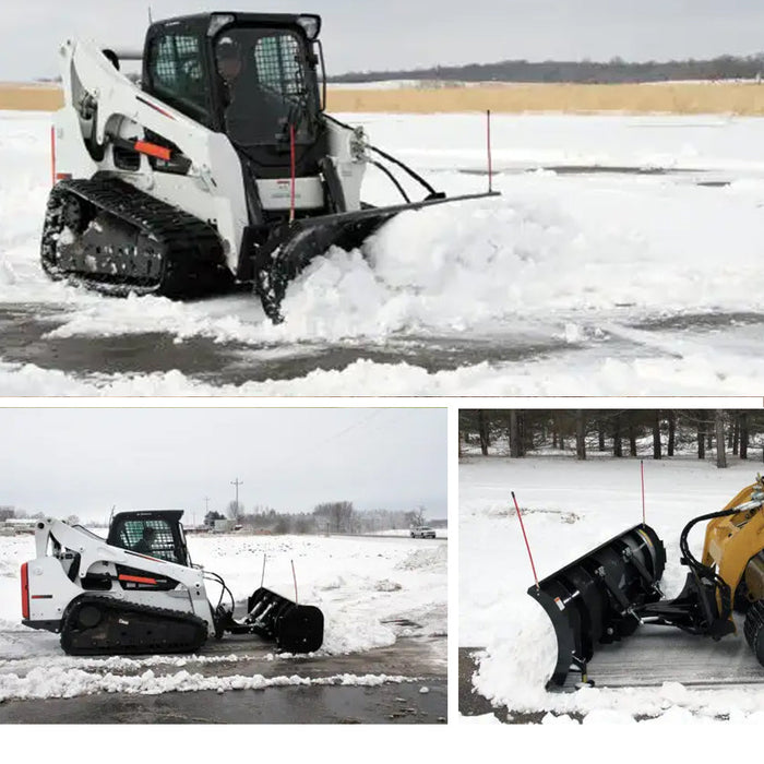 84" Triple S Light Material Snow Blade Skid Steer Attachment