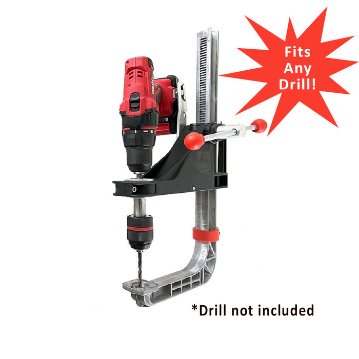Drillmate Portable Drill Press with Universal Battery Powered Drill Kit