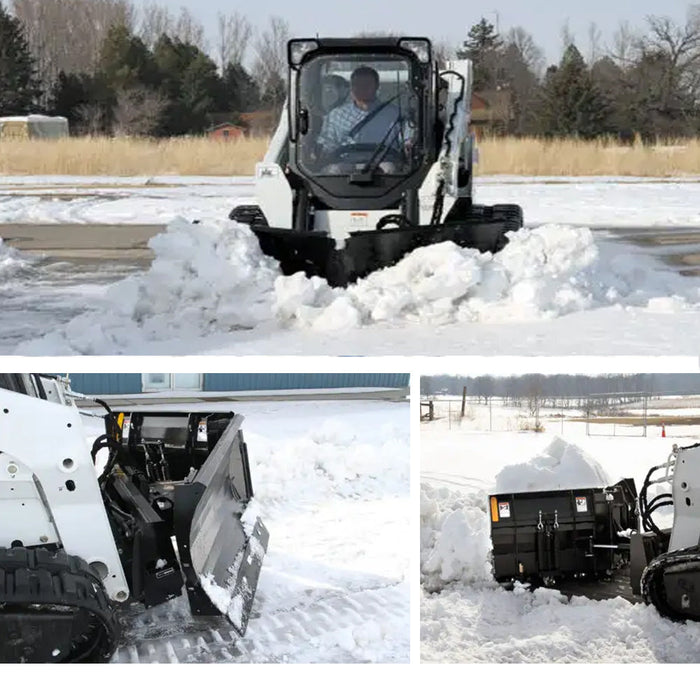 108" Triple S Power V-Plow Skid Steer Attachment