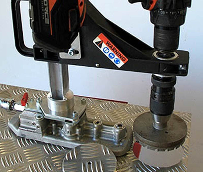 Vac Force Maxi Portable Drill Press with Universal Adapter Options