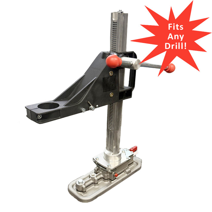 Vac Force Maxi Portable Drill Press with Universal Adapter Options