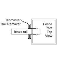 Tabmaster Rail Remover